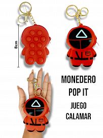 Monedero Pop It El juego del Calamar