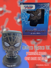 Muñeco Plastico TUC Personalizado con Base en Caja 12cm
