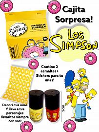 Esmalte Personajes Sorpresa SIMPSONS