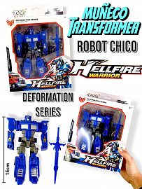 Muñeco Transformer Robot Chico