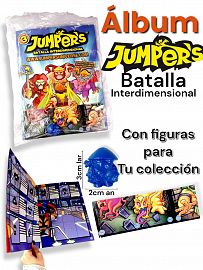 Jumpers Batalla Interdimensional  ALBUM y FIGURITAS
