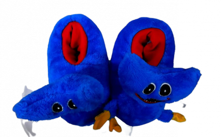 Pantufla Huggy Wuggy ( tres talles disponibles )