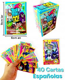 MAZO DE CARTAS INFANTILES TEEN TITANS