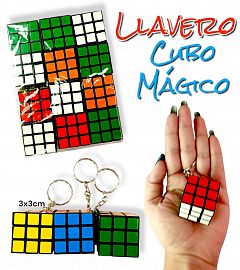 LLavero cubo magico
