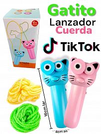 Gato lanzador cuerda Tik tok