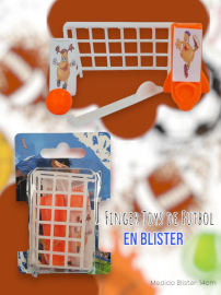 Finger Toys de Futbol en Blister