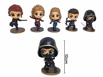 Figuras Capitana Marvel x5