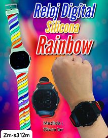 Reloj Digital Silicona RAINBOW