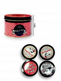 Kit posavasos x 4 Lata Mickey Vintage