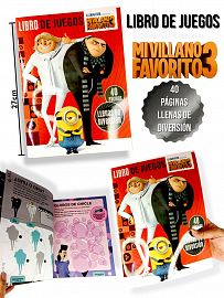 Libro de Juegos Mi Villano Favorito 3 27cm
