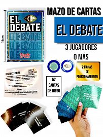 Mazo de Cartas El Debate 11cm