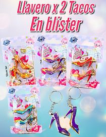 Llavero x 2 Tacos en Blister 
