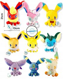 Peluche Premium PLUSHAROO Pokemon 21cm
