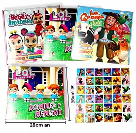Juego de Mesa DOMINO Y MEMORIA Surtidos