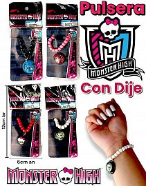 Pulsera Con Dije MONSTER HIGH