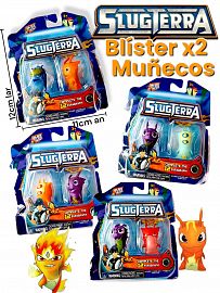 SLUG TERRA Blister X2 Muñecos