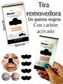 Tira Removedora de Puntos Negros CON CABON ACTIVADO