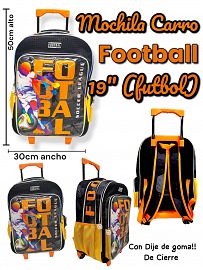 Mochila carro Football 19