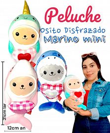 Peluche Osito Disfrazado MARINO MINI 31cm