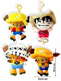 Peluchin Llavero One Piece Personajes Surtidos 12cm