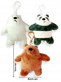 Peluchin Llavero Osos Escandalosos 11cm