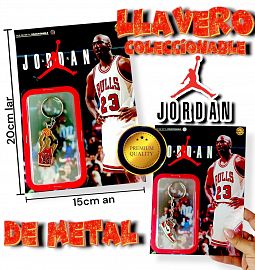 Llavero Coleccionables  PREMIUM JORDAN De Metal