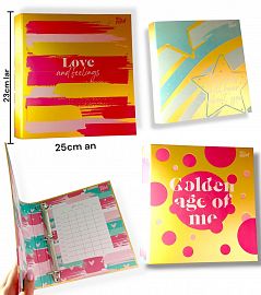CARPETA  AESTHETIC DORADAS