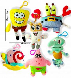 Peluchin Llavero Bob Esponja 14cm