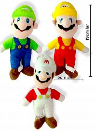 Peluchin Llavero Super Mario Bross 19cm
