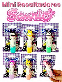 Mini Resaltadores SANRIO Con Exhibidor
