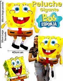 Peluche Gigante BOB ESPONJA 80cm