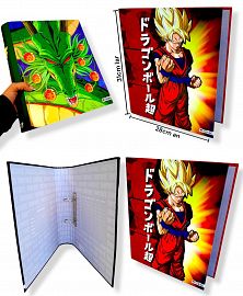 CARPETA A4  2 anillos DRAGON BALL marca Mooving