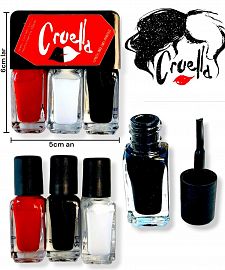 Trio de esmaltes CRUELLA