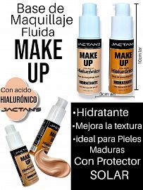 Base de Maquillaje Make up con Hialuronico x 20g