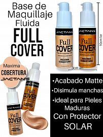 Base de Maquillaje Full Cover con proteccion solar x 20 grs