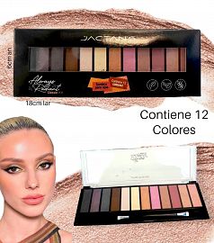 Paleta de Sombras x 12 colores  Classic Kit