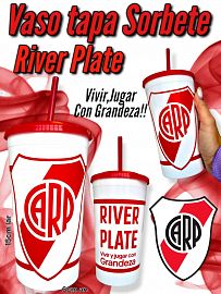 Vaso Tapa Sorbete River Plate 600ml