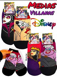Set de 12 pares de medias Villanas DISNEY