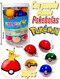 Caramelo Blando Pokebola POKEMON 30PCS