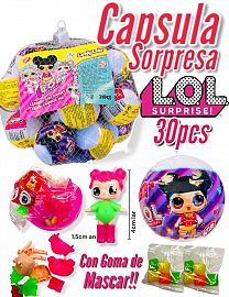 Capsula 5 cm Sorpresa LOL