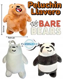 Peluchin Premium PLUSHAROO 2024 Llavero Surtidos Osos Escandalosos