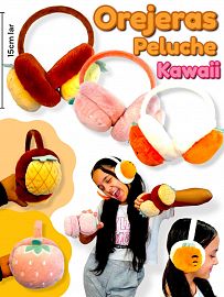 Orejeras Peluche Kawaii