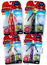Ladybug Miraculous Figura Bend Ems Muñeco