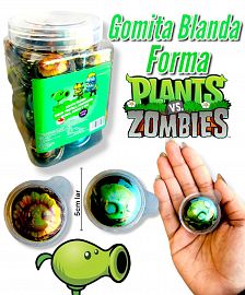 Caramelo Blando Forma PLANTAS VS ZOMBIES