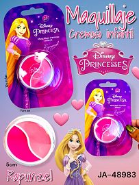 Maquillaje Cremoso Infantil En Blister PRINCESAS RAPUNZEL