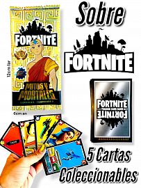 Sobre de Cartas FORTNITE Mitos y Normales
