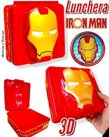 Lunchera plastica IRONMAM Avengers 3D