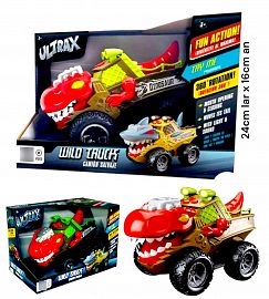 Dinosaurs Ultrax Vehiculo 24cm. Luz&Sonido 