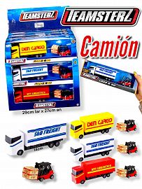 Teamsterz Metal Street Kingz: Set logistico Camion + montacarga