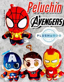 Peluchin Premium PLUSHAROO 2024 AVENGERS